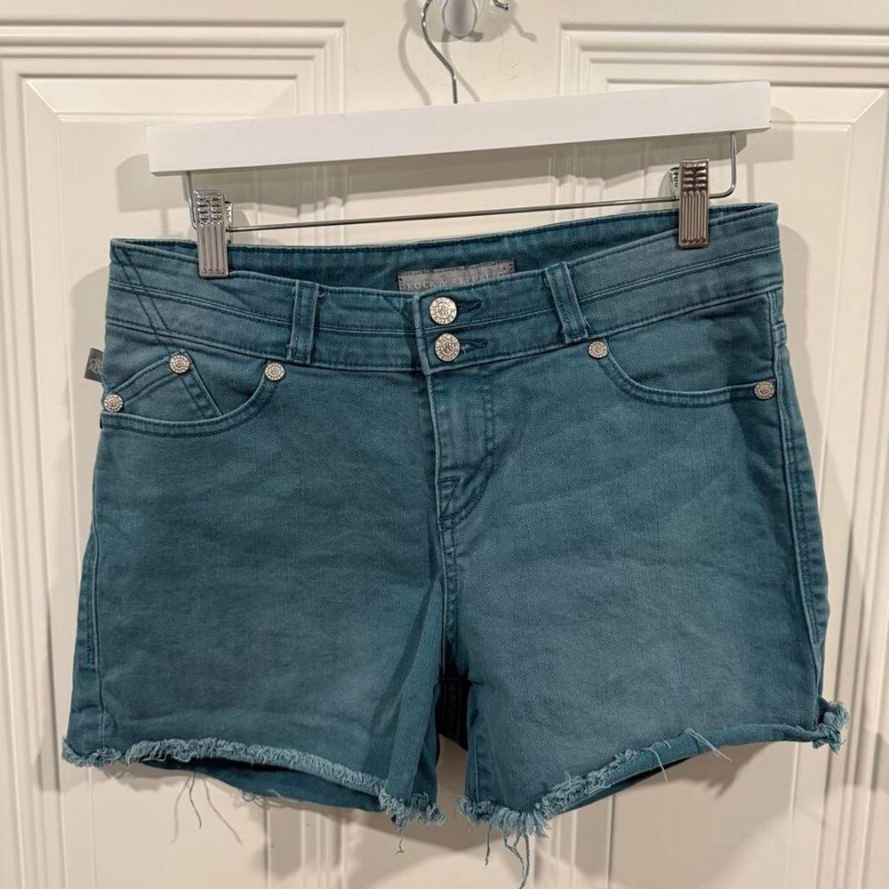 Rock-and-republic Women's Blue Shorts